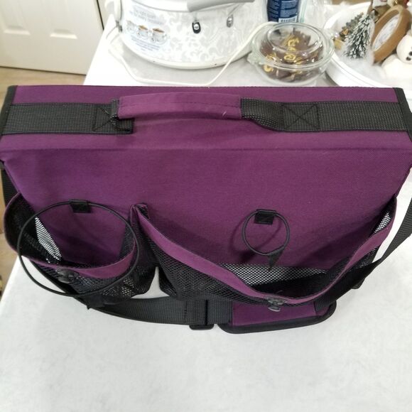 ArtBin Shoulder Strap Totes-multi Functional Tote Art Bag Purple Craft Tote - Picture 8 of 11